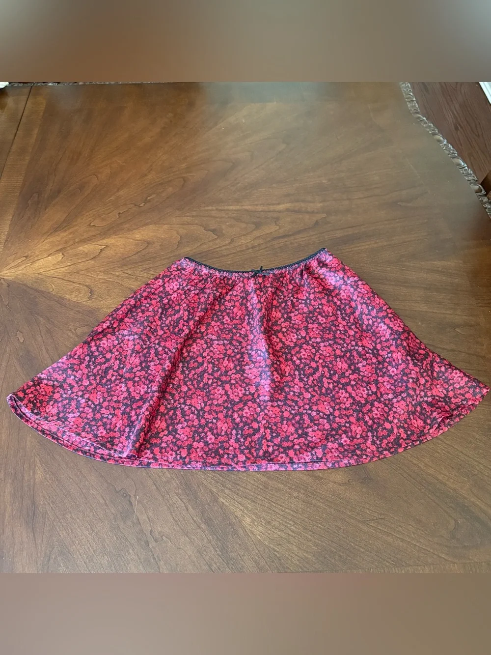 GAP Kids Girl’s Pink Floral Circle Skater Skirt Size S (6/7)